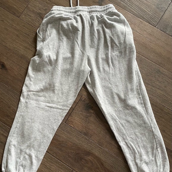 Grey garage joggers with pockets. Good used condition as shown. - Picture 3 of 4